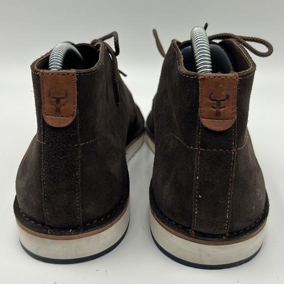 TRASK CHUKKA BROWN SUEDE LEATHER MENS SIZE 10 BOOT main image 8